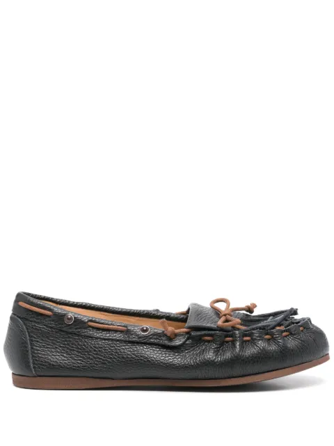 P.A.R.O.S.H. mocasines con detalle de flecos