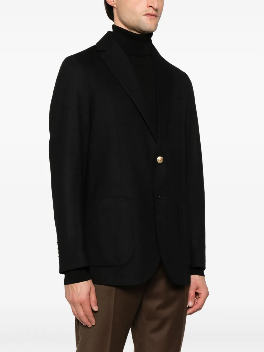 Circolo 1901 Blazer met enkele rij knopen Zwart