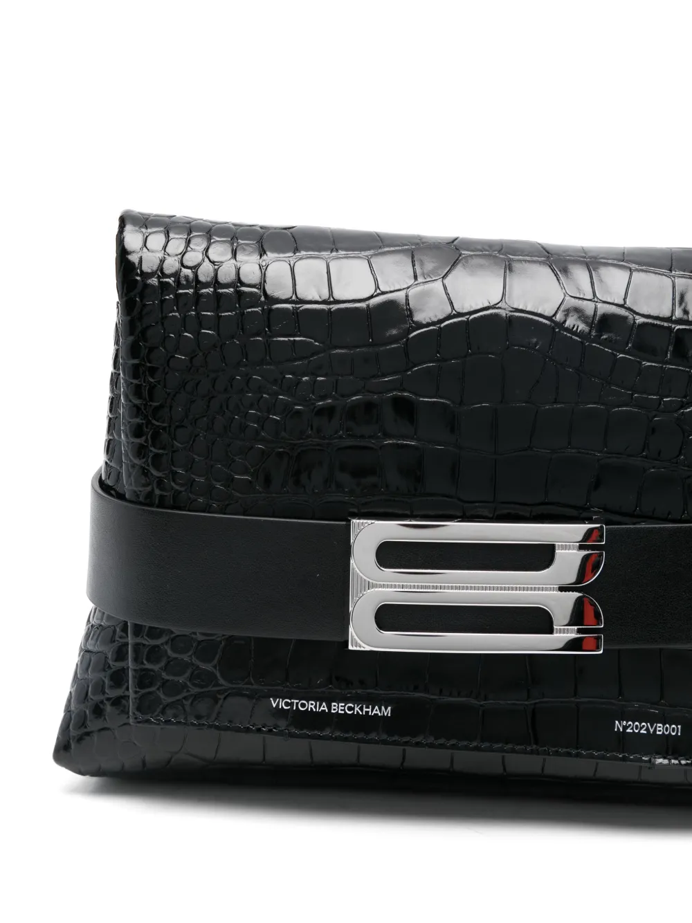 Victoria Beckham B Clutch Bag In Black