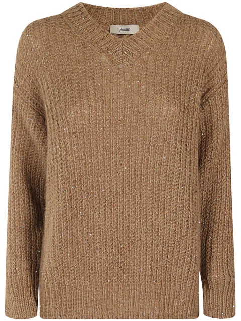 Herno V-neck sweater