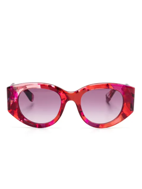 Chloé Eyewear marble-pattern sunglasses