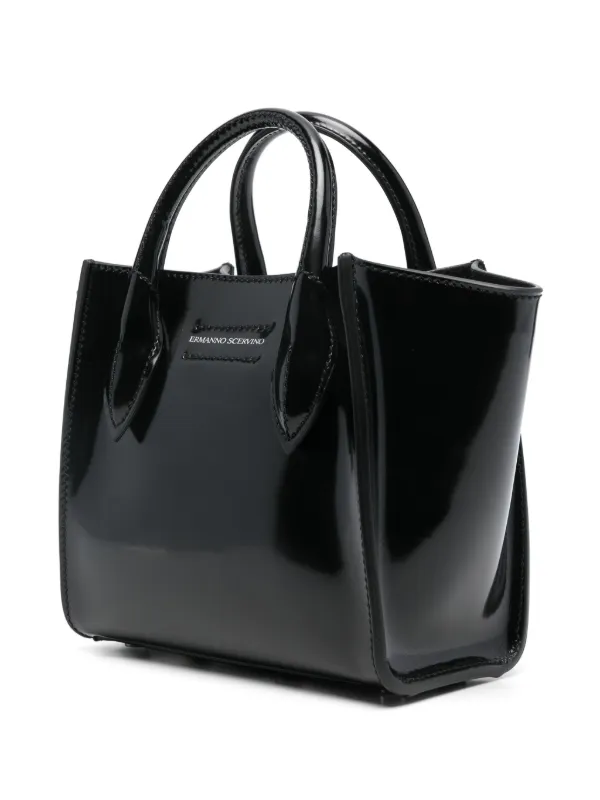Ermanno Scervino 黒 レザーバッグ