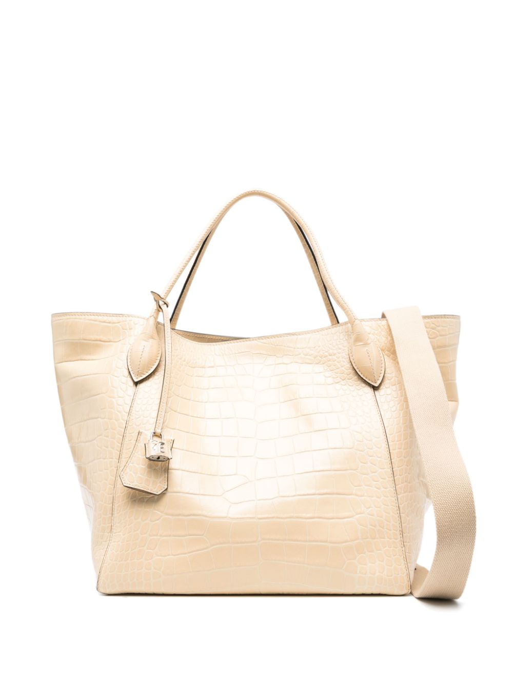 Shop Ermanno Scervino Extra Large Maggie Tote Bag In Neutrals