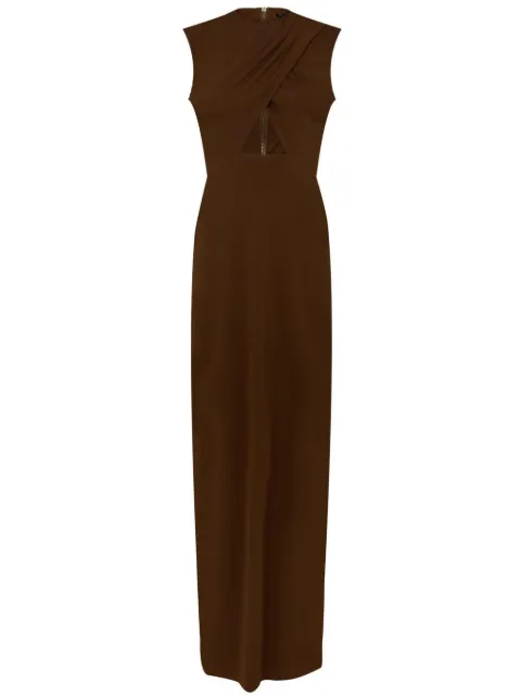 Lenny Niemeyer Vestido midi com recorte vazado