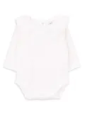 Knot Rose bodysuit - White