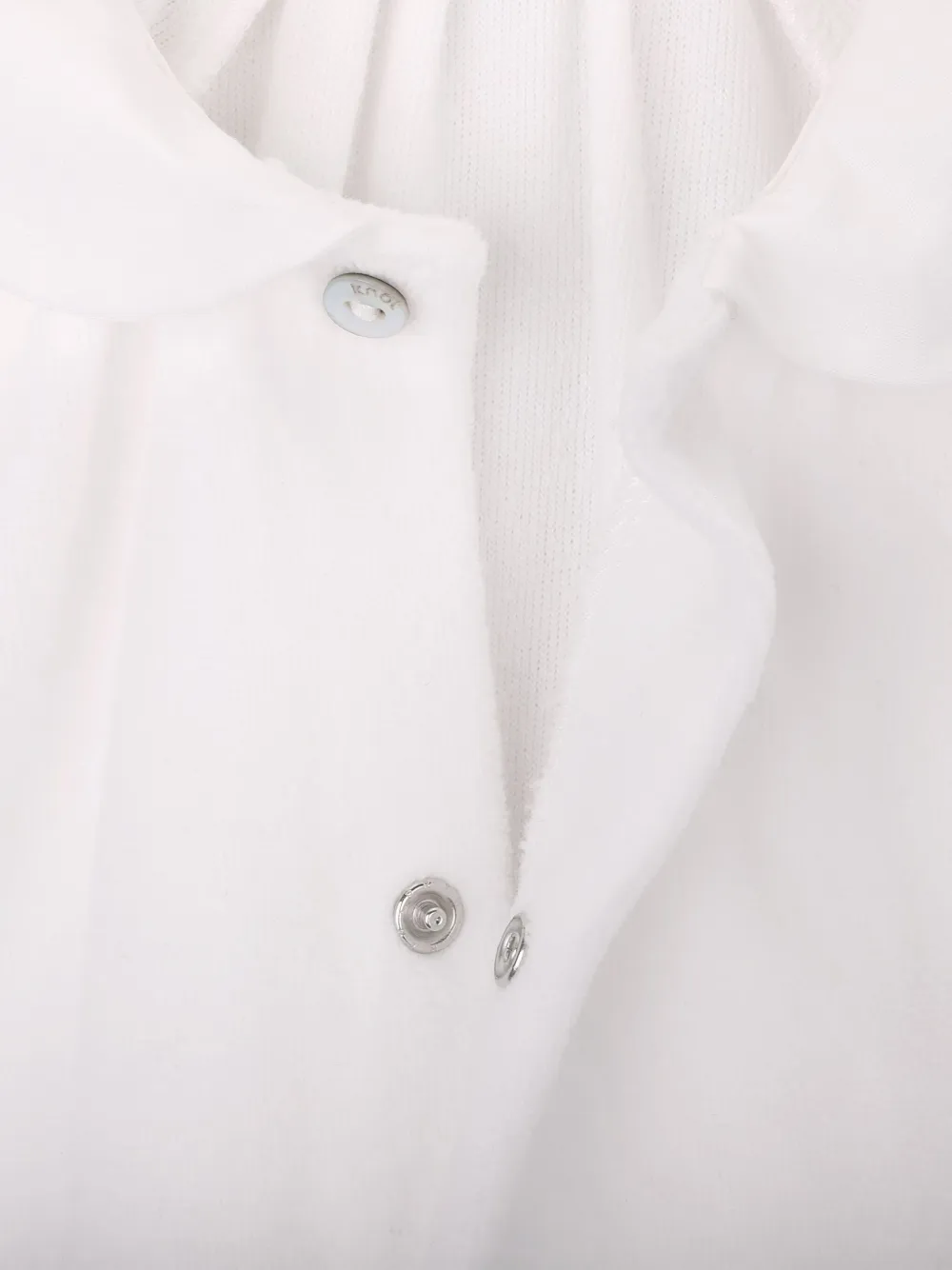 Knot Perris Babygrow In White
