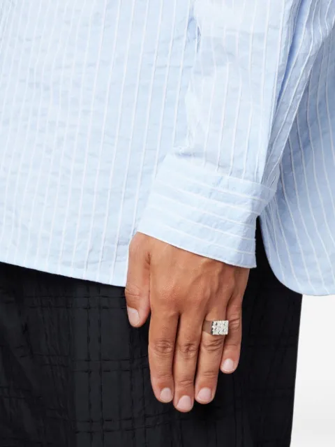 Bleue Burnham Rose Garden Impression signet ring