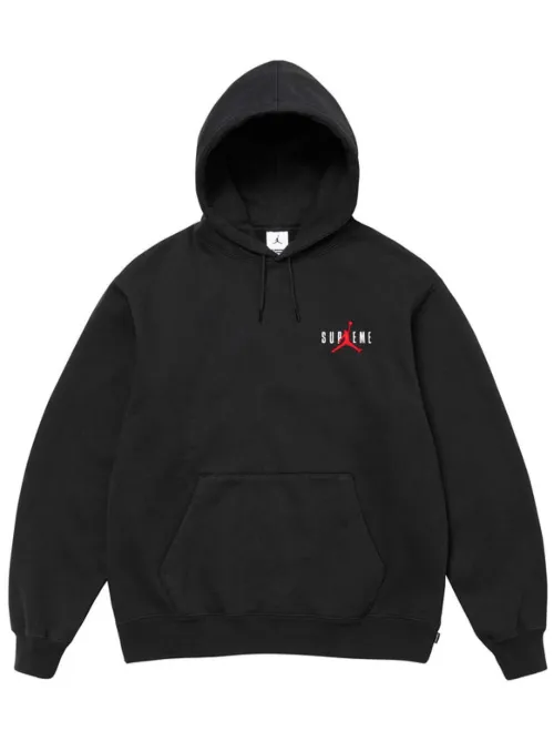 Supreme x Jordan hoodie - Noir - Supreme - Modalova