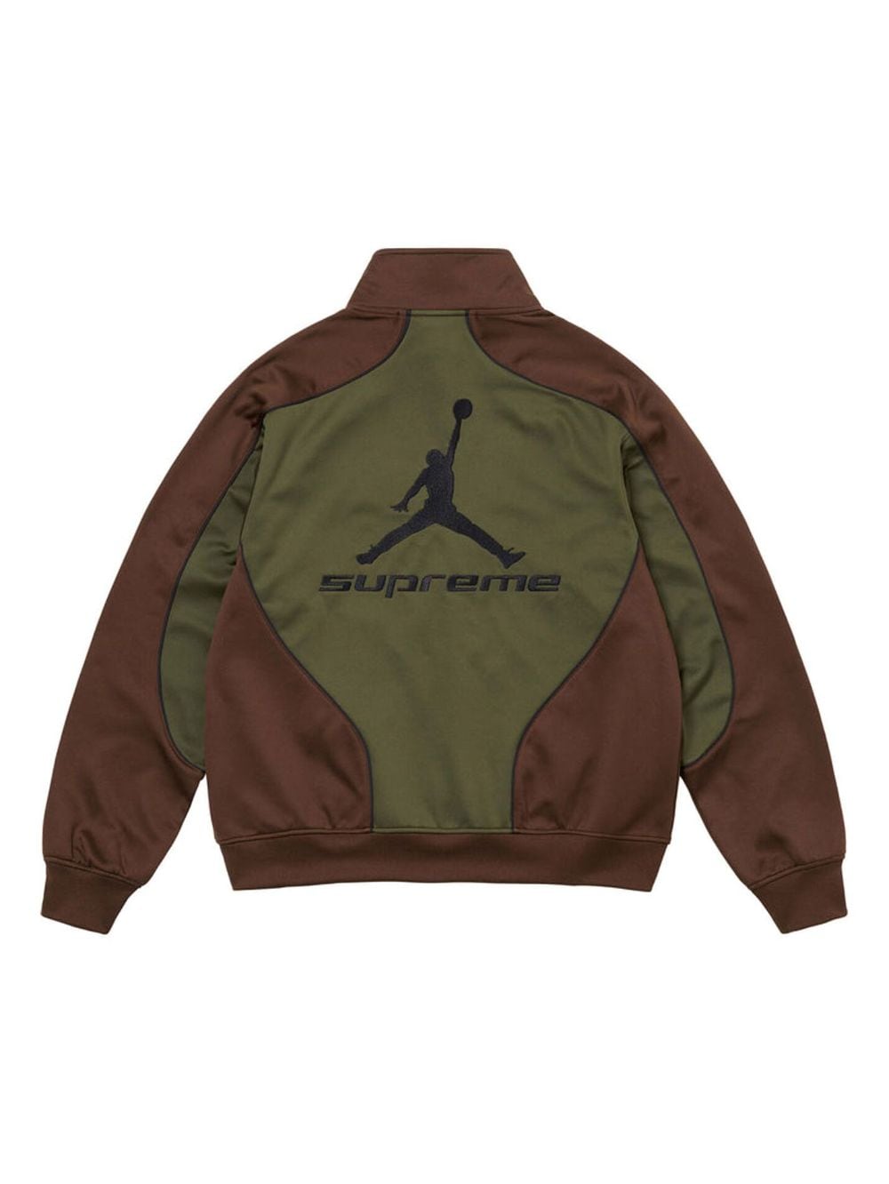 Supreme x Jordan Tricot trainingsjack - Groen