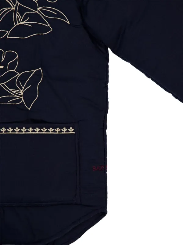 Baziszt Embroidery Shirt Jacket | Blue | FARFETCH