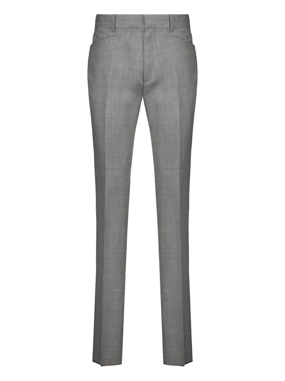 TOM FORD Blazer met enkele rij knopen Grijs
