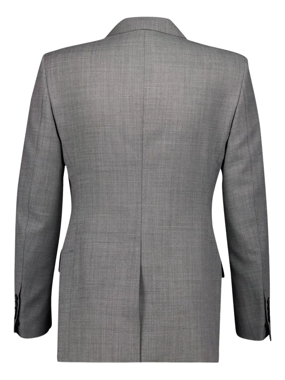 TOM FORD Blazer met enkele rij knopen Grijs