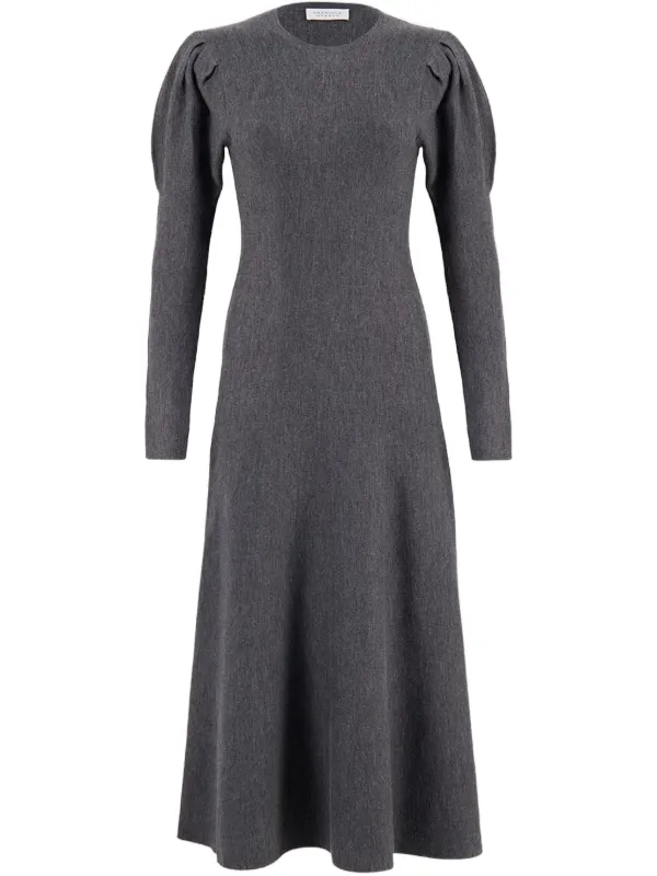 Gabriela Hearst Hannah Dress in Grey