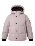 Canada Goose Kids logo-patch padded jacket - Neutrals