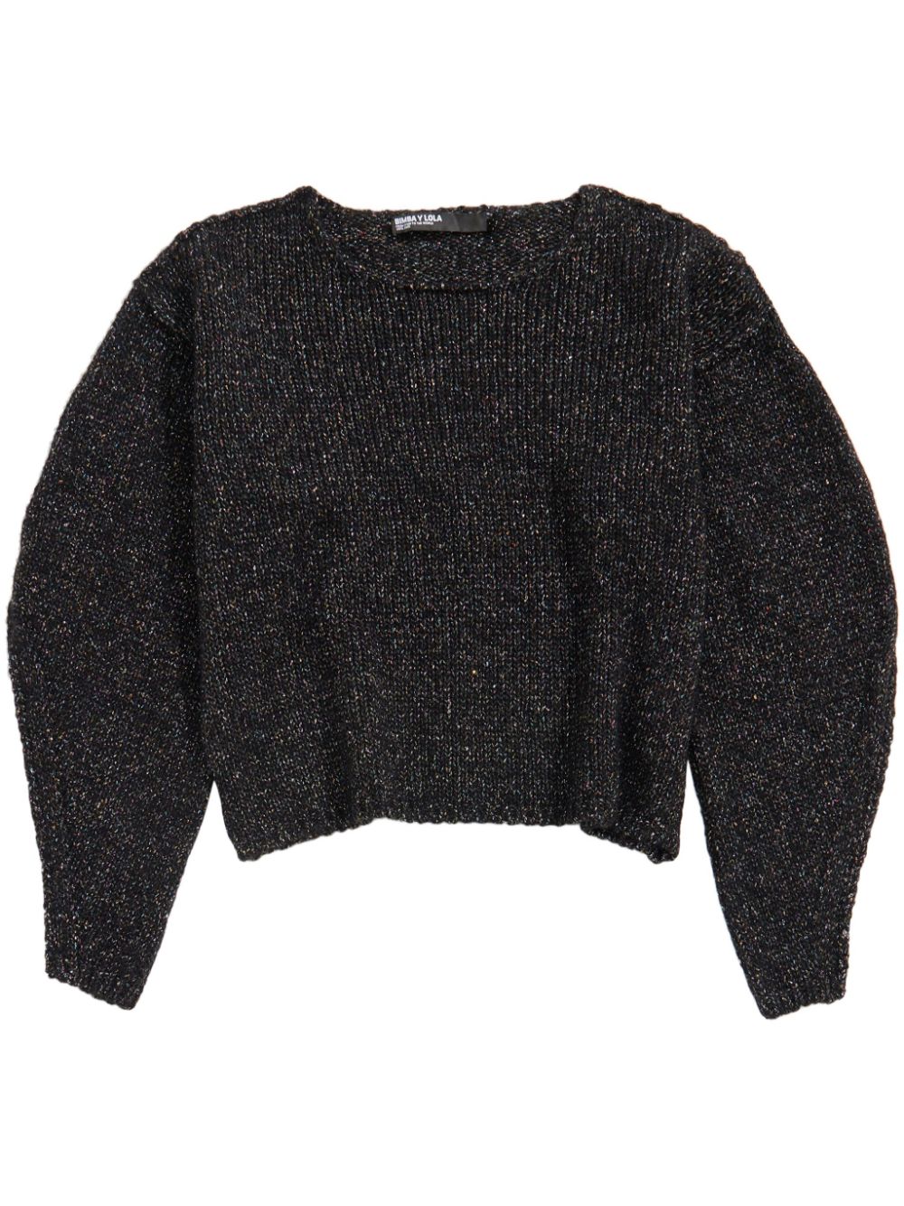 Bimba y Lola inside-out seams jumper – Black