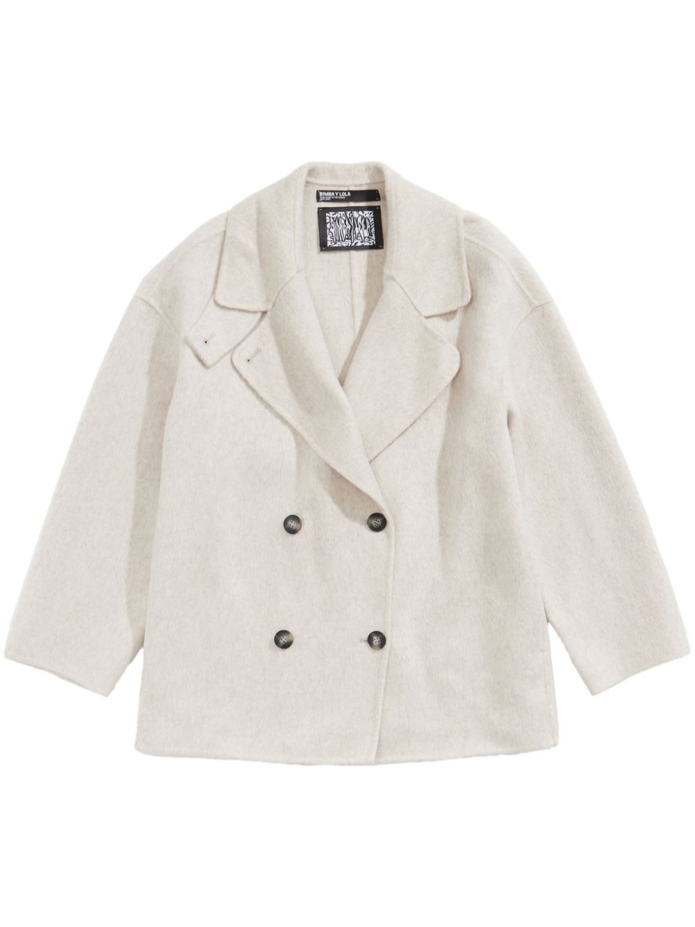 Bimba y Lola Getailleerd jack Beige