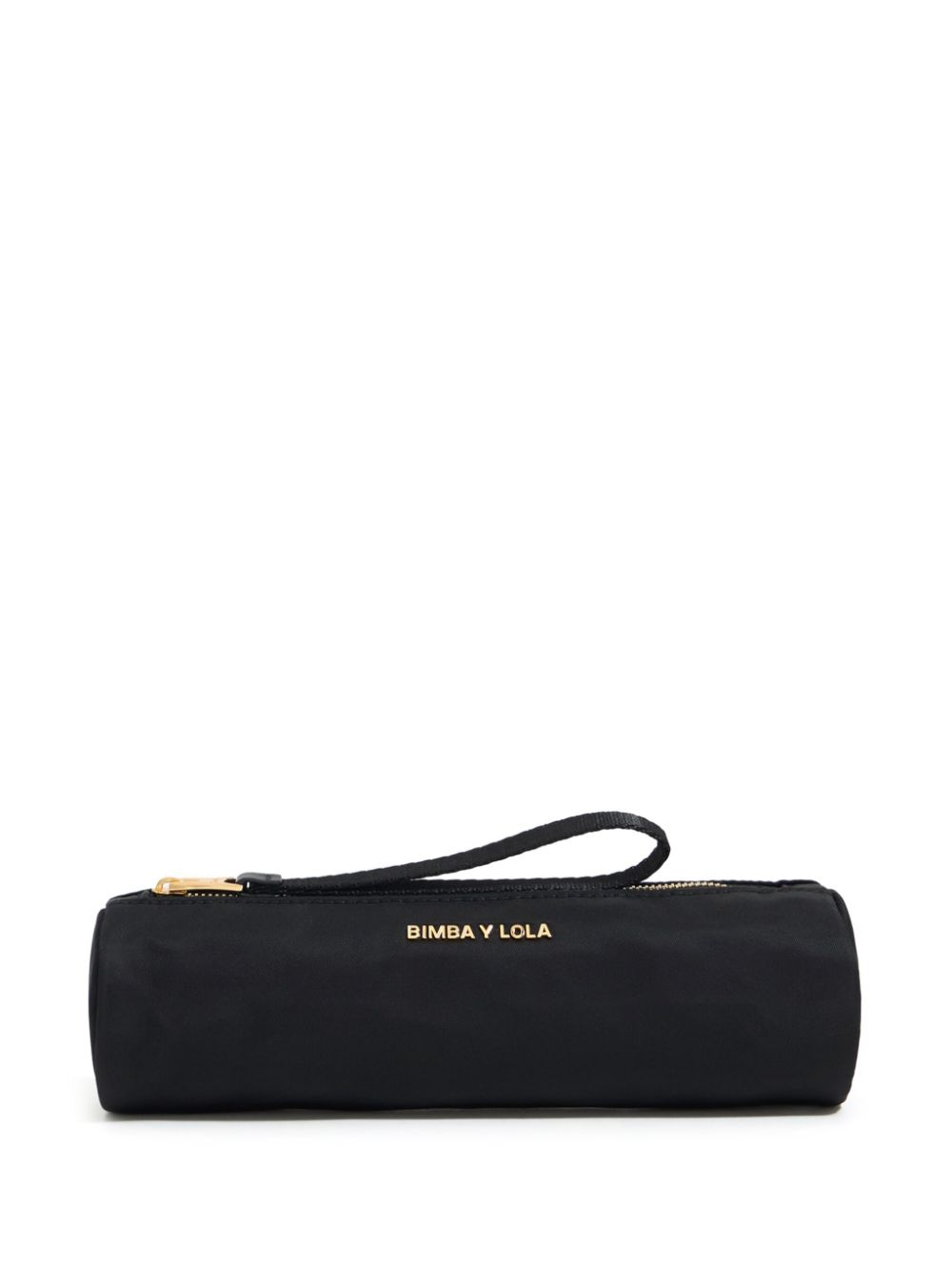 Bimba y Lola logo-lettering makeup bag – Black