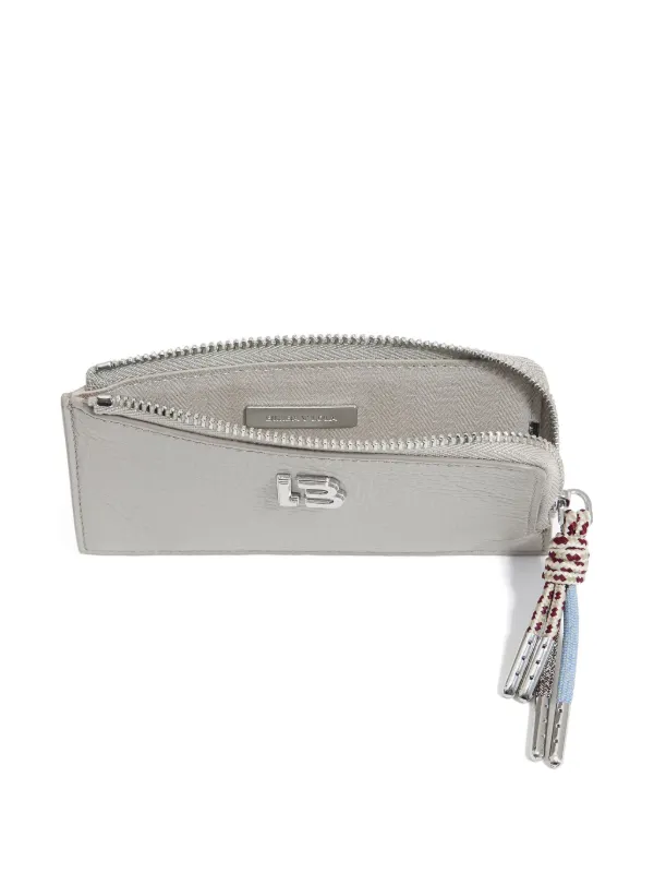 Bimba y Lola Leather Purse Grey FARFETCH IE