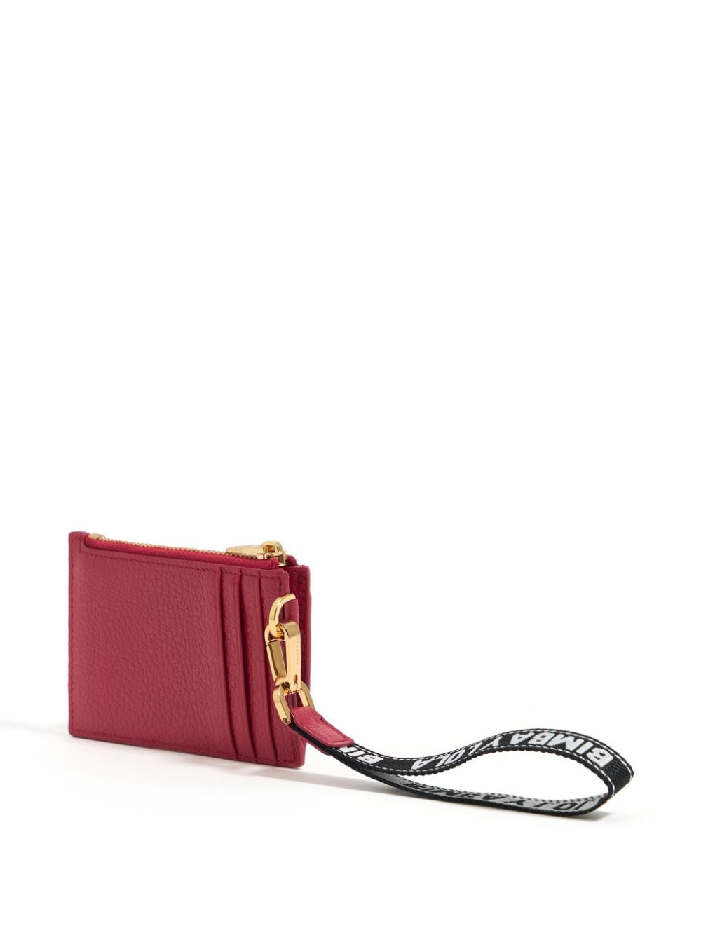 Bimba y Lola logo-lettering card holder - Rood