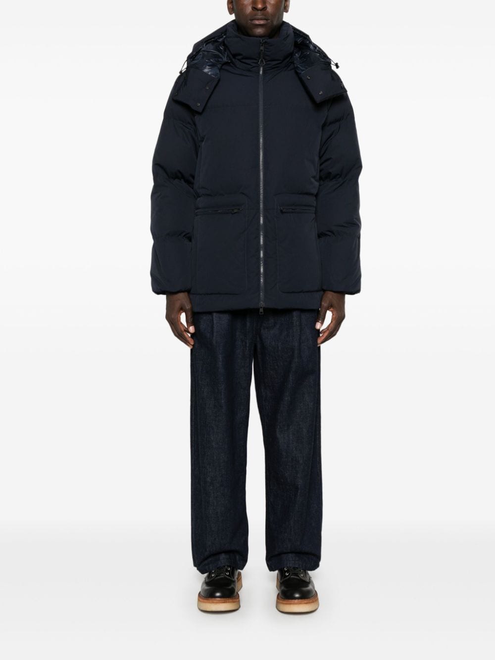 Moncler Habagat parka - Blauw