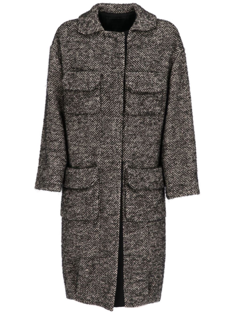 2008 mélange-effect coat