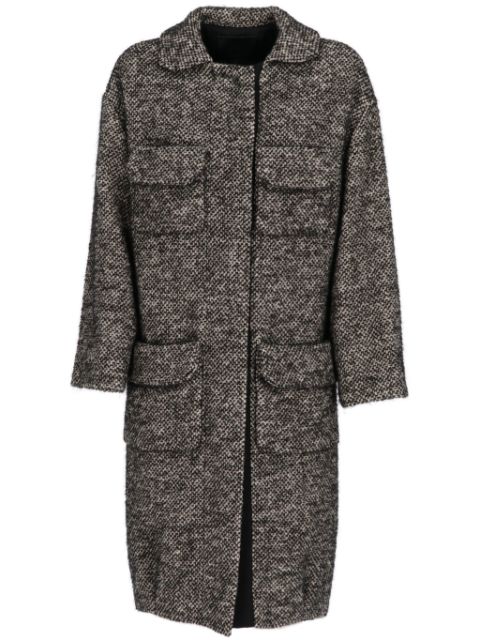 Lanvin 2008 melange-effect coat Women