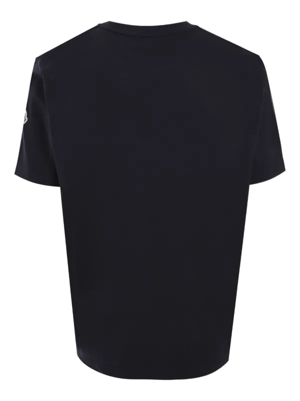 ★【MONCLER】メンズ★ T-SHIRT ★フットボールモチーフTシャツ Moncler American Football Tシャツ | ブラック | FARFETCH JP
