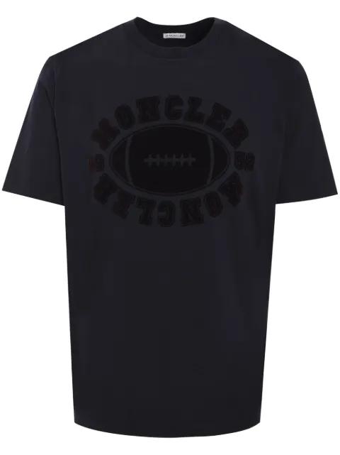 Moncler American Football motif T-shirt