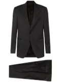 Lardini notched lapels two-piece suit - Black