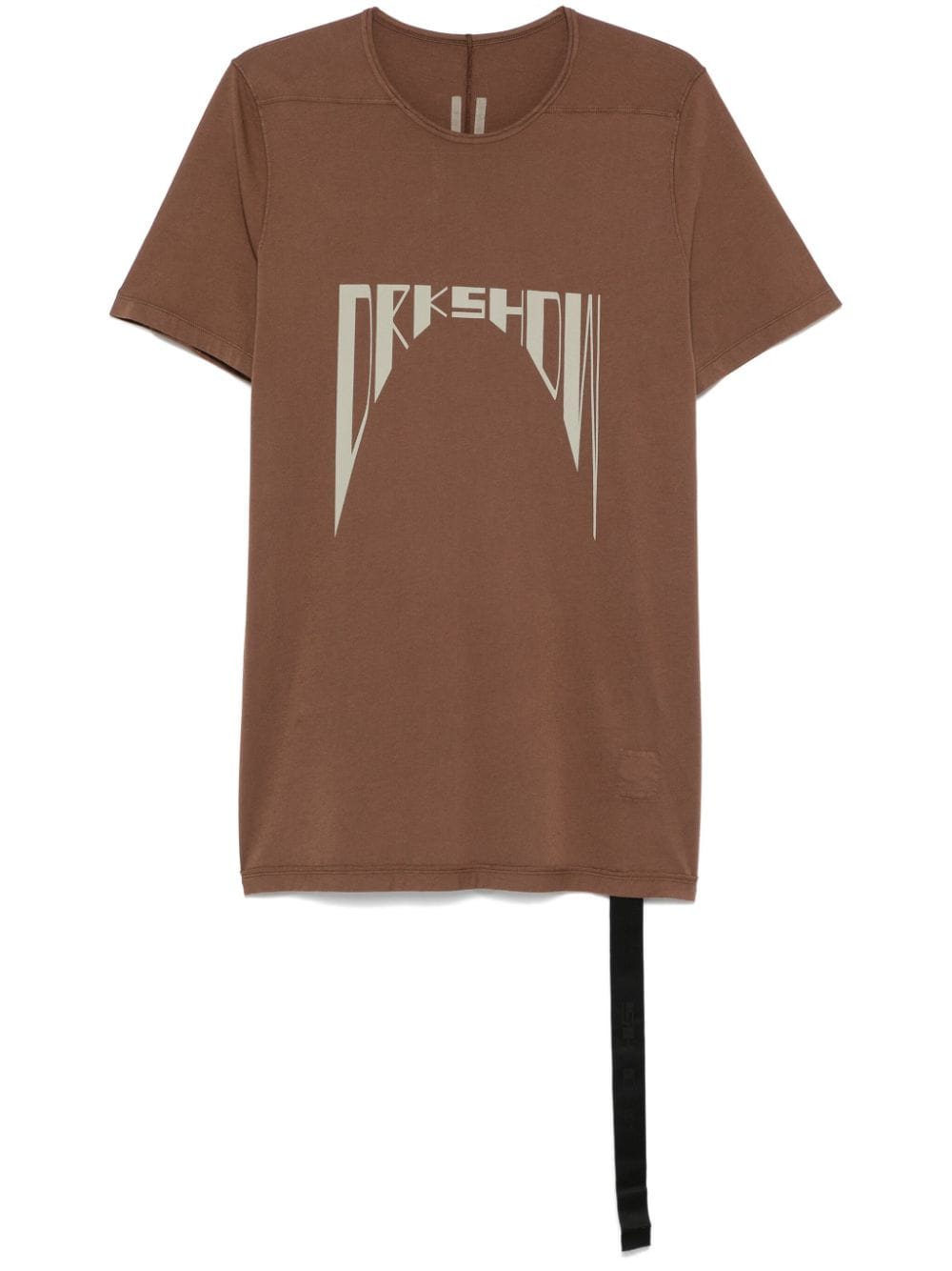 Shop Rick Owens Drkshdw Level T-shirt In Brown