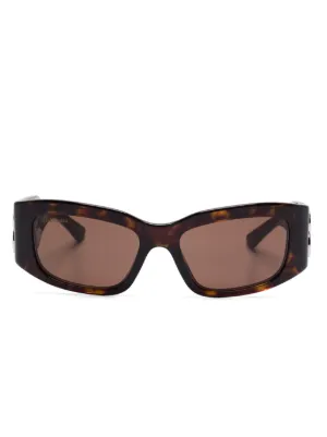 Prada Eyewear トータスシェル サングラス | ブラウン | FARFETCH JP