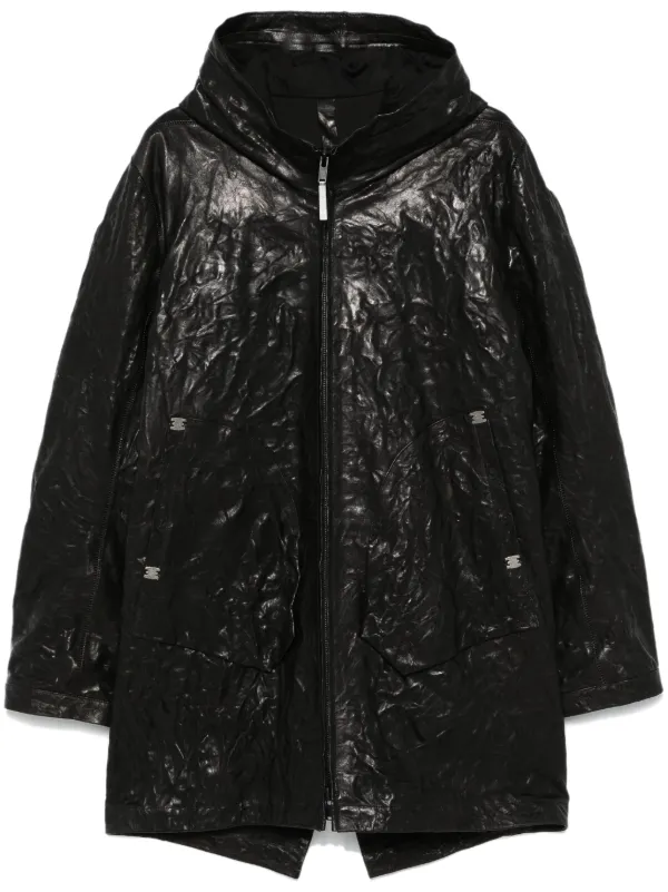 ISAAC SELLAM レザーコート