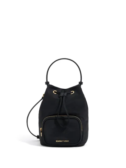 Bimba y Lola logo-lettering bucket bag