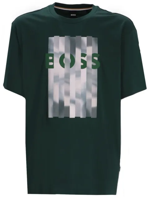 BOSS logo-print T-shirt
