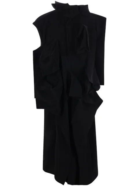 Yohji Yamamoto manteau drapé