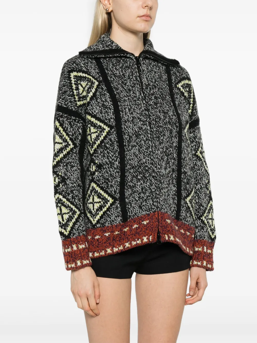Ba&Sh Inacio vest Grijs