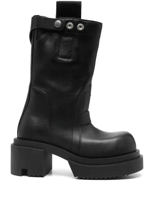Rick Owens Bogun 80mm ブーツ | ブラック | FARFETCH JP