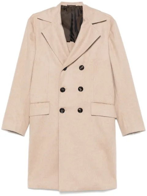 Kiton felted coat