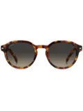 BOSS round-frame sunglasses - Brown