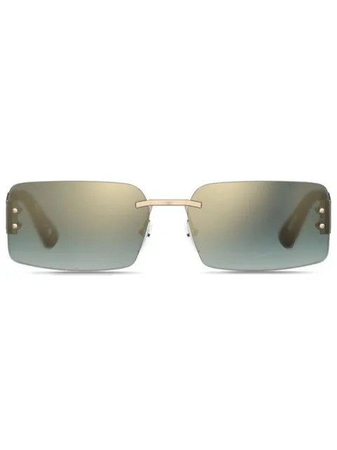 Moschino Eyewear lentes de sol con placa del logo