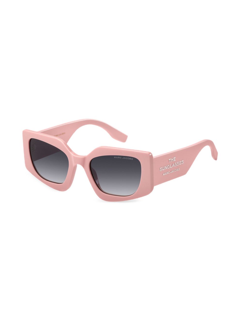 Shop Marc Jacobs The Square Cat Eye Sunglasses In Pink