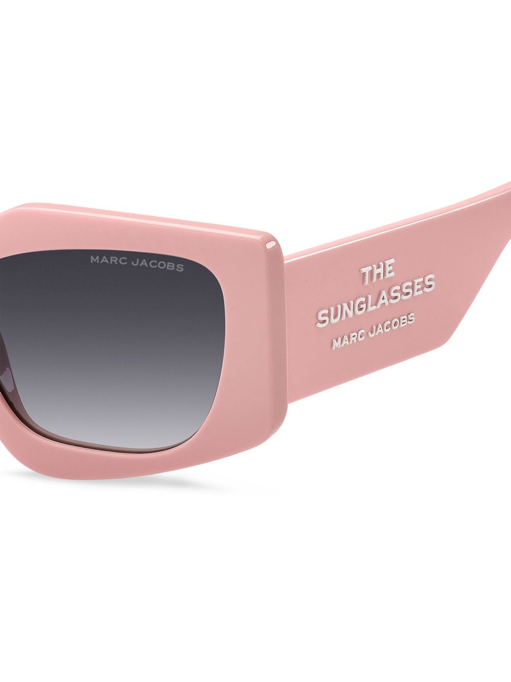 Shop Marc Jacobs The Square Cat Eye Sunglasses In Pink