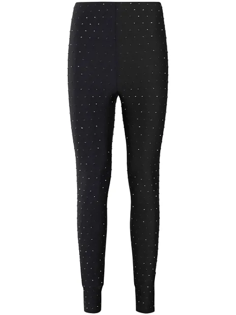THE ANDAMANE rhinestone-embellished leggings
