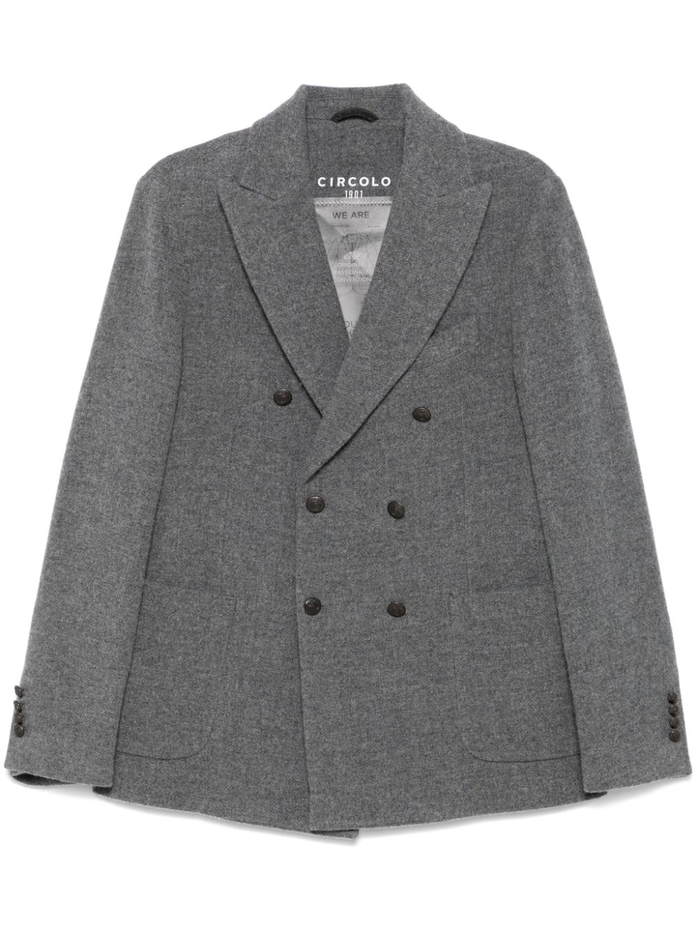 CIRCOLO 1901 DOUBLE-BREASTED BLAZER 