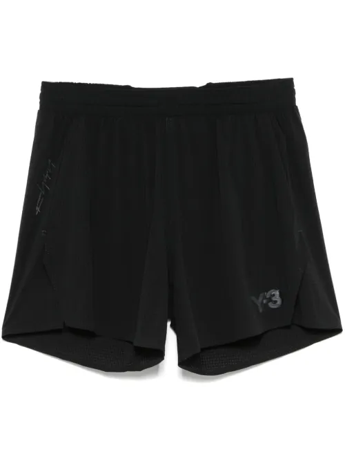 Y-3 short à design perforé - Noir - Y-3 - Modalova