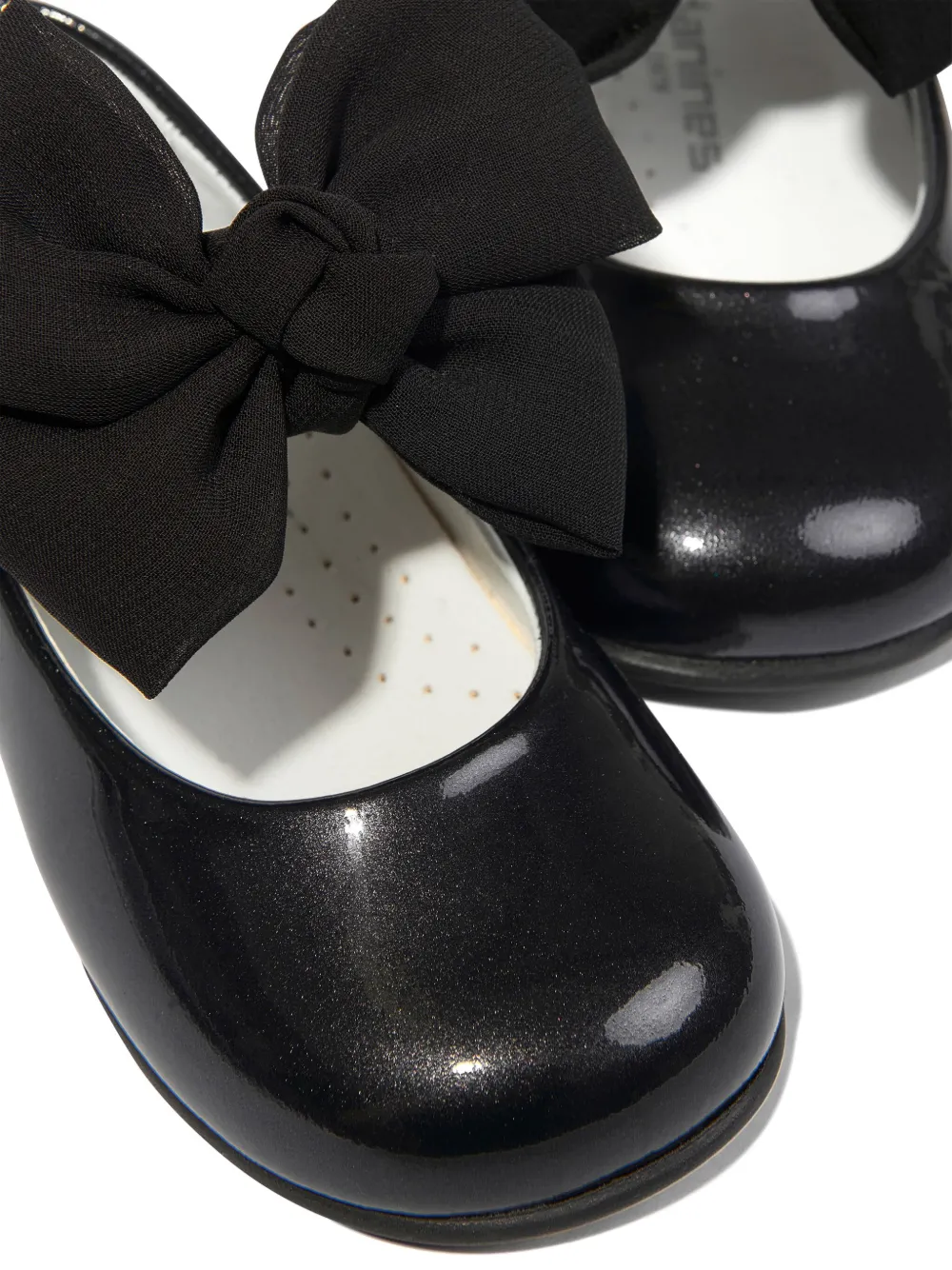 ANDANINES Ballerina's met strikdetail Zwart