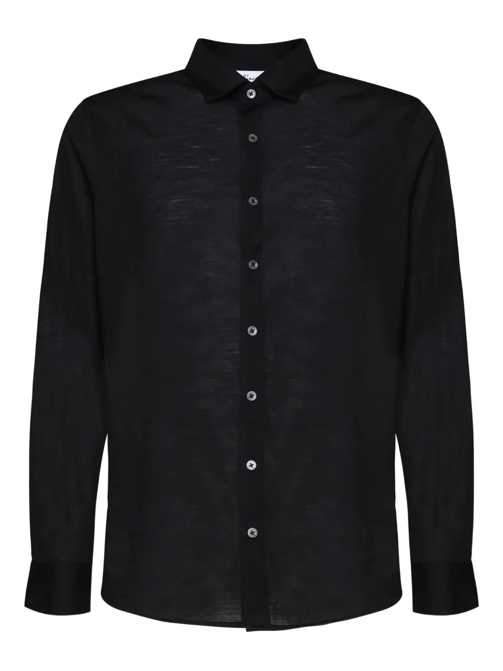 Giuliano Galiano Button-up overhemd Zwart