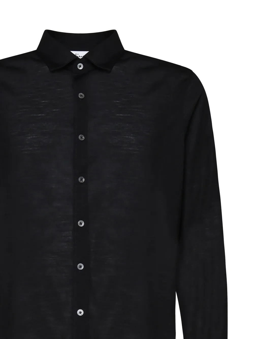 Giuliano Galiano Button-up overhemd Zwart