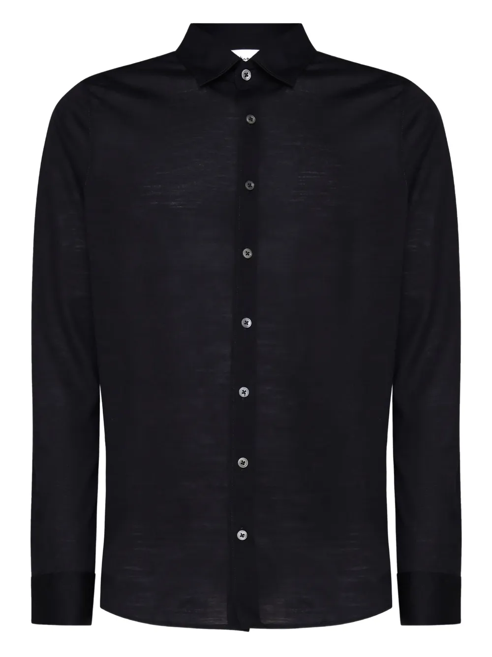 Giuliano Galiano long-sleeve button-down shirt | Black | Image 1