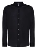 Giuliano Galiano long-sleeve button-down shirt - Black